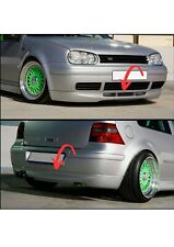 ?Spoiler anteriore + posteriore sotto paraurti per VW GOLF IV 4 ABS Plastica