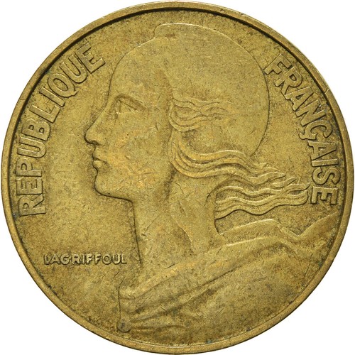 935500 moneta francia - francia,, 20