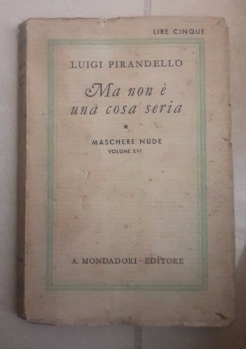 Non una cosa seria luigi - cosa,