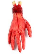 Mano Finta Morbida Realistica Tagliata Insanguinata Sanguinante L.4689