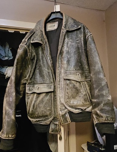 Giacca pelle calvin - pelle, klein