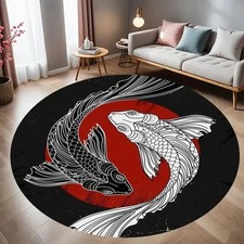 Japanese Carpe Koi Round Soft