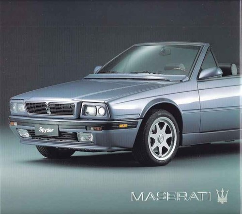 Catalogue brochure maserati - catalogue,