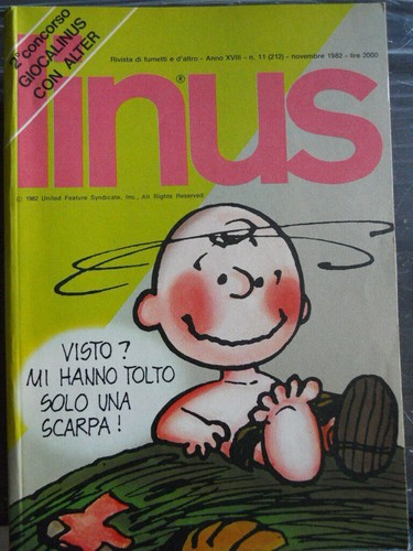 Linus 1982 peanuts - n�11,