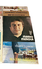 Lotto 5 dischi 33 giri lp musica napoletana Mario Merola, Nino Taranto ecc.