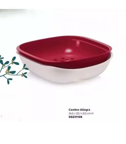 Cestino allegra tupperware - cestino,