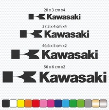 KAWASAKI - 12 Stickers Vinyles