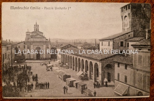 Cartolina montecchio emilia - cartolina,