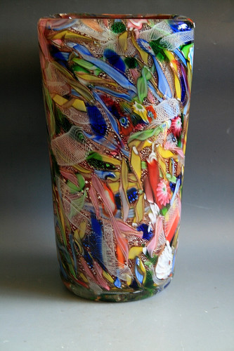 Vaso vintage vetro dino - vetro,