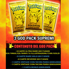 Box mystery carte pokèmon -3 GOD PACK SUPREMI + LOTTERIA - Leggi descrizione
