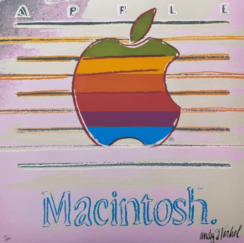 Andy warhol apple - andy, signed