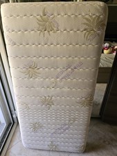 Lettino da Viaggio 125 x 66 x 76 cm - Beige con MATERASSO 