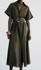 Camicia Zara nuova verde misto