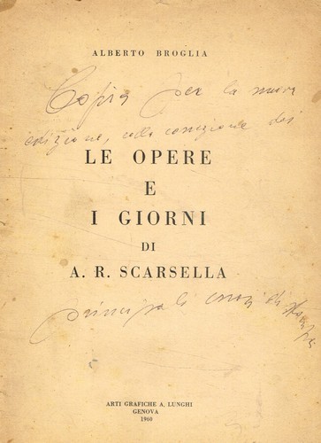 Opere giorni di - le, i