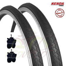 2 COPERTONI KENDA 26 X 1 3/8 + CAMERE PNEUMATICI BIANCONERI (37-590) CITYBIKE 