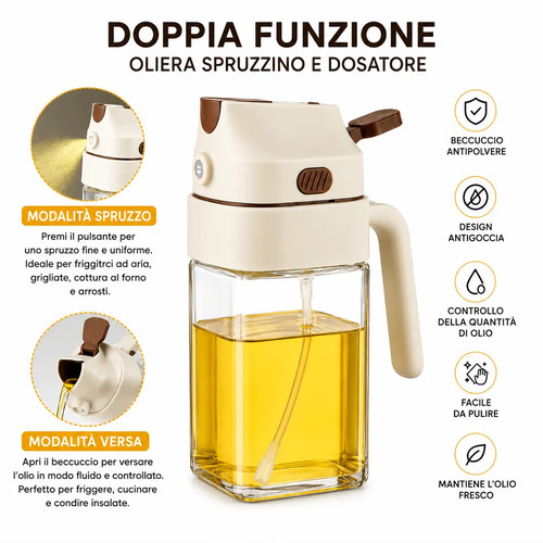 Spruzzatore olio 500 ml - 1,
