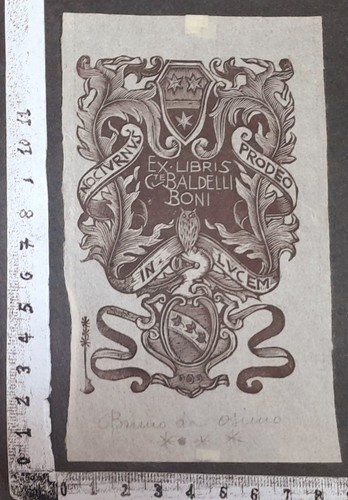 Wunderkammer exlibris 265 - wunderkammer, an