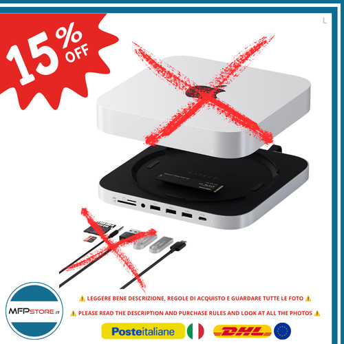 Satechi mac mini hub usb - mac, usb-c