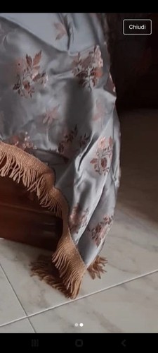 Coperta seta damasco - damasco, san