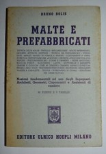 MALTE E PREFABBRICATI – fig. 1954 – ingegneria – Hoepli