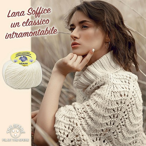 Gomitolo lana soffice tre - gomitolo,