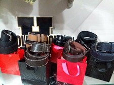 10 CINTE UOMO FODERATE IN