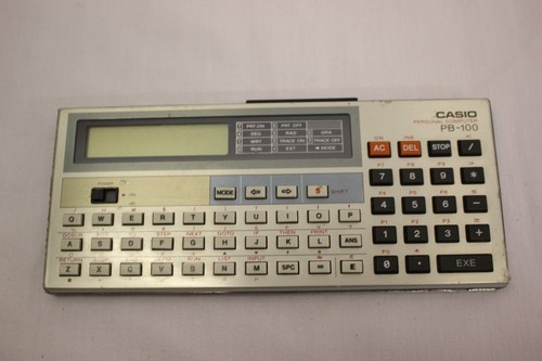 Casio 100 programmable - casio, pb-100