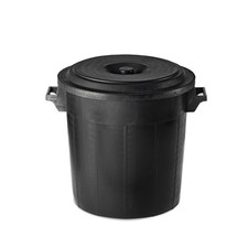 Bidone portarifiuti NERO con