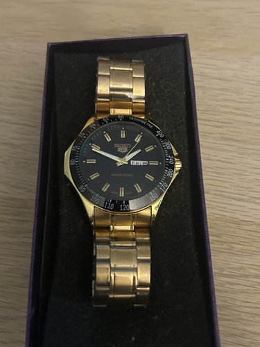 Seiko tono oro quarzo - 5,