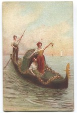 CD11 - Mastroianni - Cromoscultura n° 251 - Gandole d'amour - 28.7.1919 -