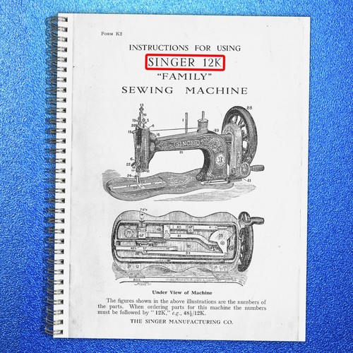 Singer 12k family sewing - 12k,