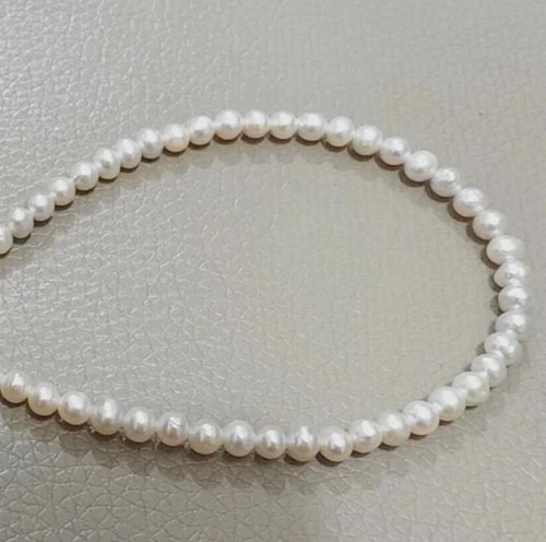 Bracciale naturale 5mm - naturale, mini
