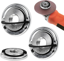 3 Pz Dado a Serraggio Rapido M14 per Smerigliatrice Angolare Con Anello Di Trazi