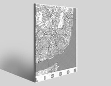 Quadro contemporaneo Design 602 stampa su tela