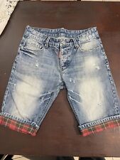 Short Bermuda Pantaloncino Jeans Dsquared2