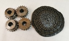 Ingranaggio 15083862431 Iwis Catena Förderkette 2,35m Ruota Macchina Stampa #A