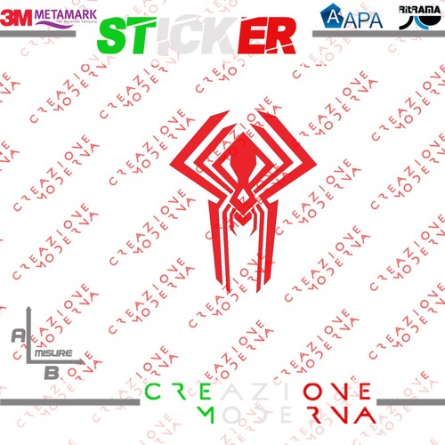 Adesivo sticker ragno - adesivo,