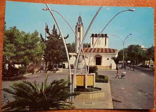 Siponto piazza santa - (foggia).,
