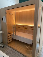 Sauna Finlandese Seminuova in Abete - Stufa Harvia 3,5Kw