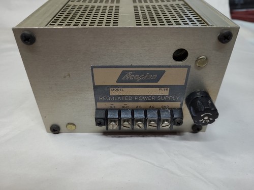 Alimentatore regolato acopian - regolato,