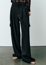 ZARA PANTALONI CARGO DONNA