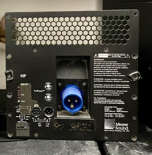 Meyer sound 600 - meyer,