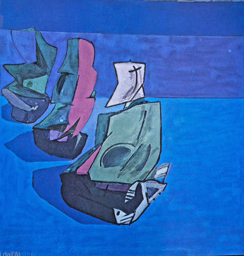 Litografia originale josé - di,