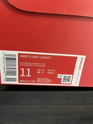 Nike air flight legacy - flight, nero