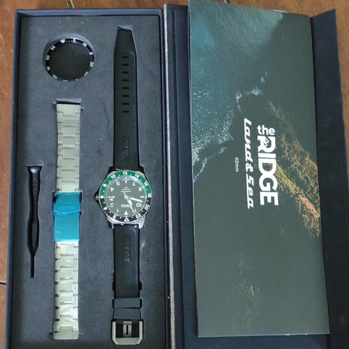 Orologio terra mare uomo - terra,