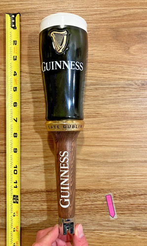 Guinness beer tap handle knob - beer,