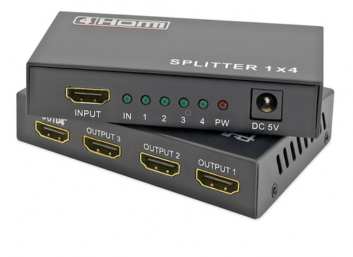 Splitter hdmi 1x4 - splitter,