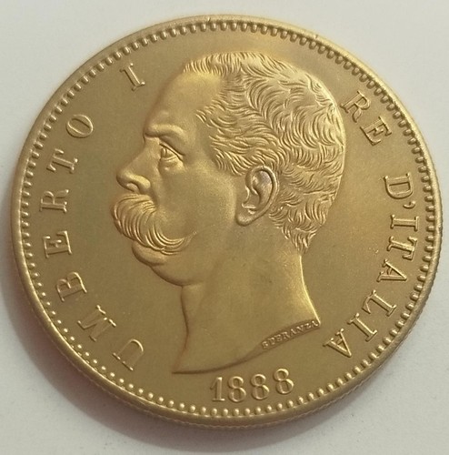 Moneda oro umberto - oro, de