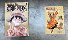 Manga One Piece 1 20th Anniversary Gold Variant limited edition + Cartolina