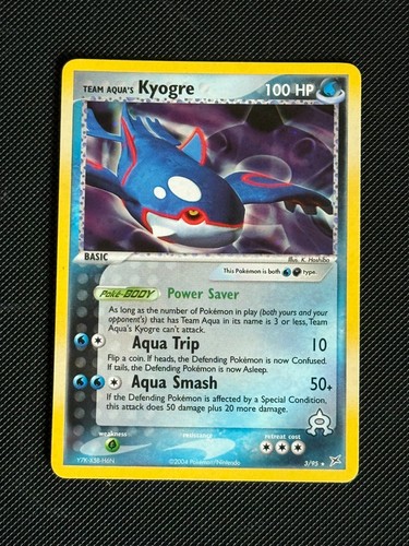 Holo kyogre team - ex, magma